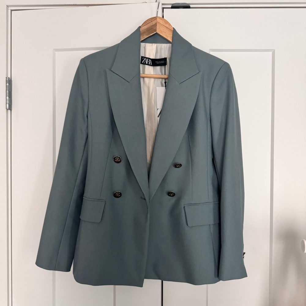 Zara Women's Double Breated Blazer